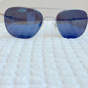 Randolph Aviator sunglasses, Matte Chrome, excellent condition